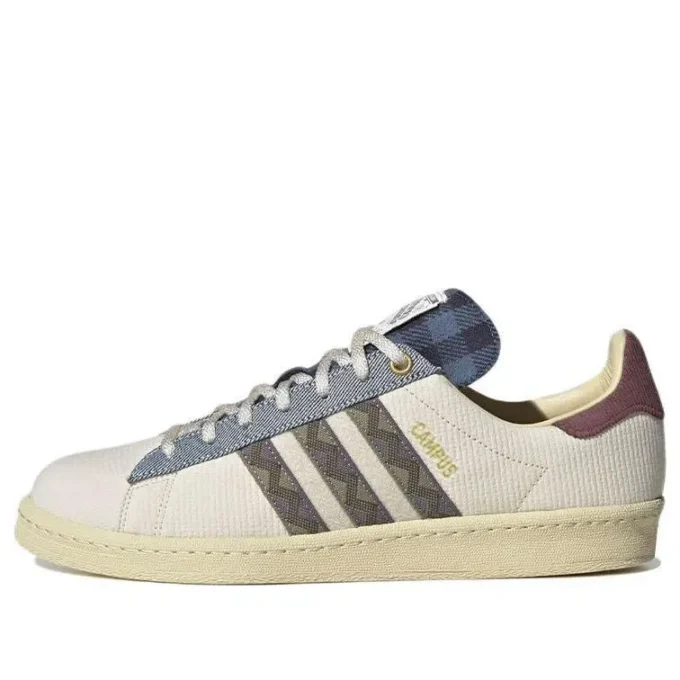 Adidas Campus 80S -kengät ”Wonder White Orbit Green”