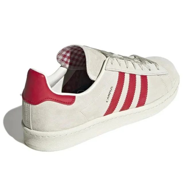Adidas Campus 80S ”off White Collegiate Red”