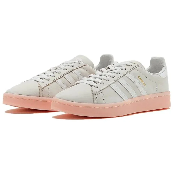 Adidas Campus ”Valkoinen/Vaaleanpunainen”
