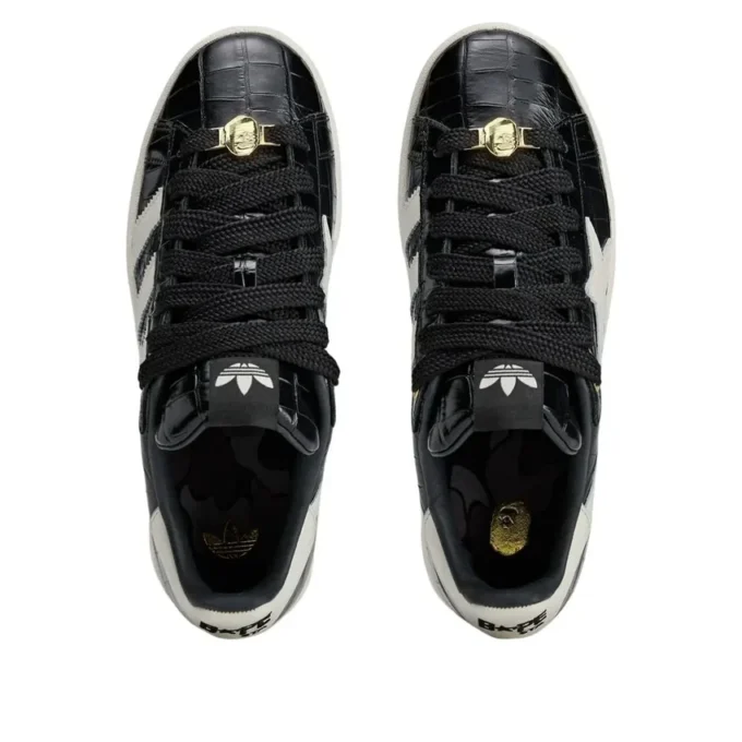 Adidas X a Bathing Ape Campus 00S ”Black White”