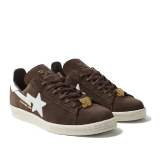 Adidas X a Bathing Ape Campus 80S ”30Th Anniversary Brown”
