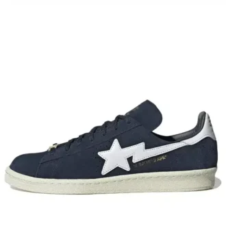 Adidas X a Bathing Ape Campus 80S ”30Th Anniversary – Navy”