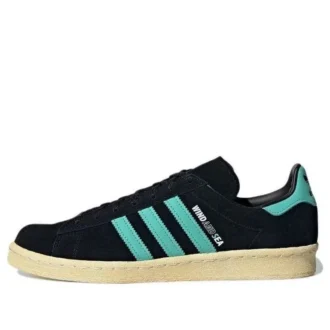 Adidas X Atmos X Wind and Sea Campus 80S ”Black Blue”