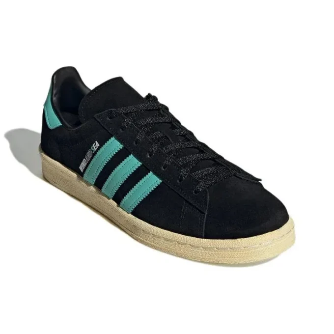 Adidas X Atmos X Wind and Sea Campus 80S ”Black Blue”