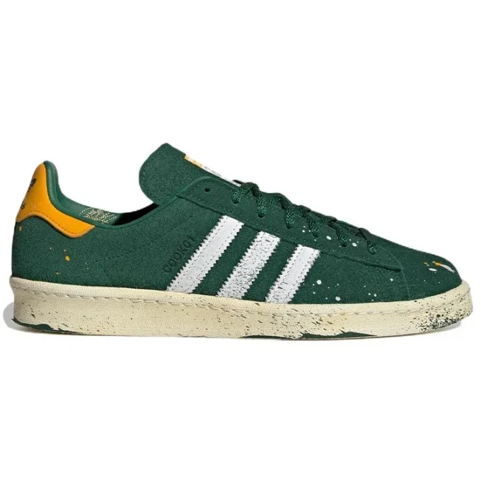 Adidas X Cook Campus 80 ”Paint Splatter – Dark Green”