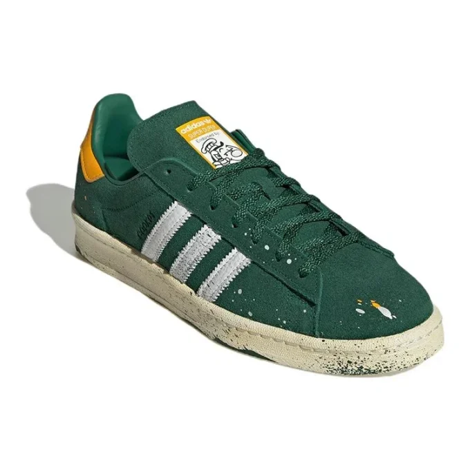Adidas X Cook Campus 80 ”Paint Splatter – Dark Green”