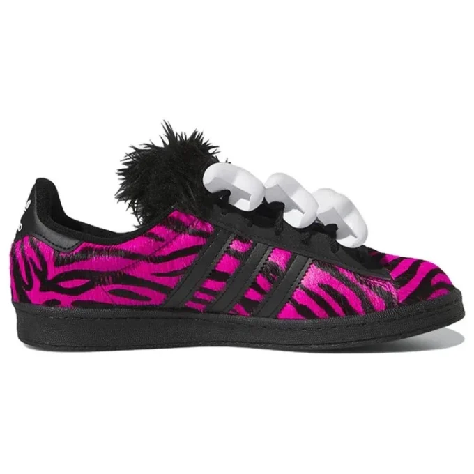 Adidas X Jeremy Scott Campus 80S ”Bones – Pink Zebra”