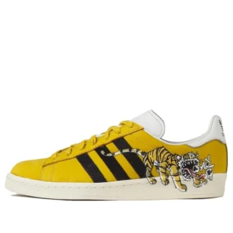 Adidas X Kasina X Kim Jung Gi Campus -kengät ”Hazy Yellow”