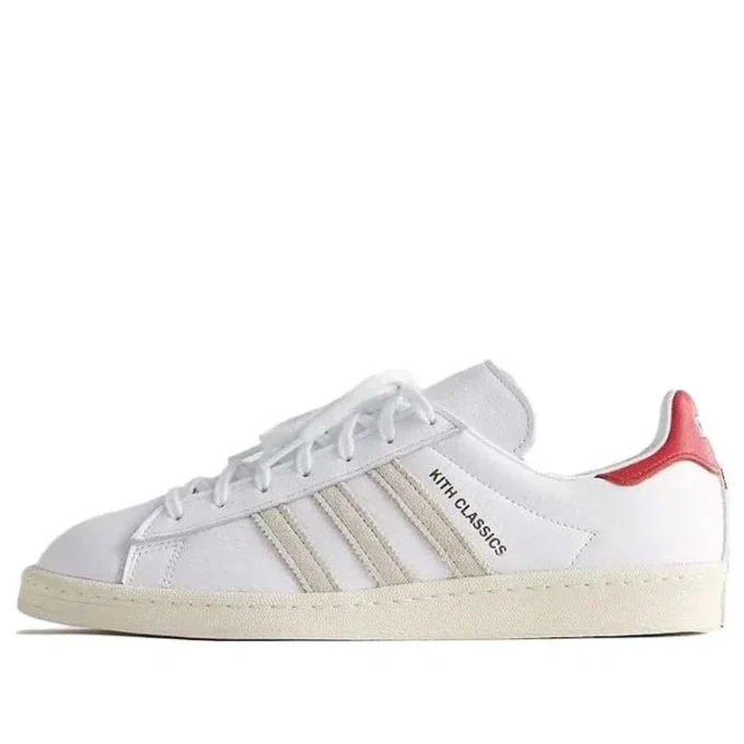 Adidas X Kith Campus 80S ”Classics Program – White Red”